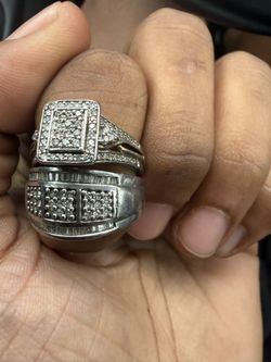 his and hers engagement rings 