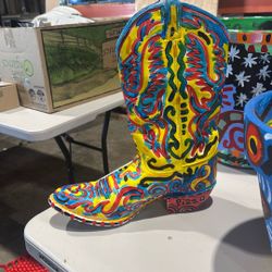 James Sasso Boot For Pizza Parton