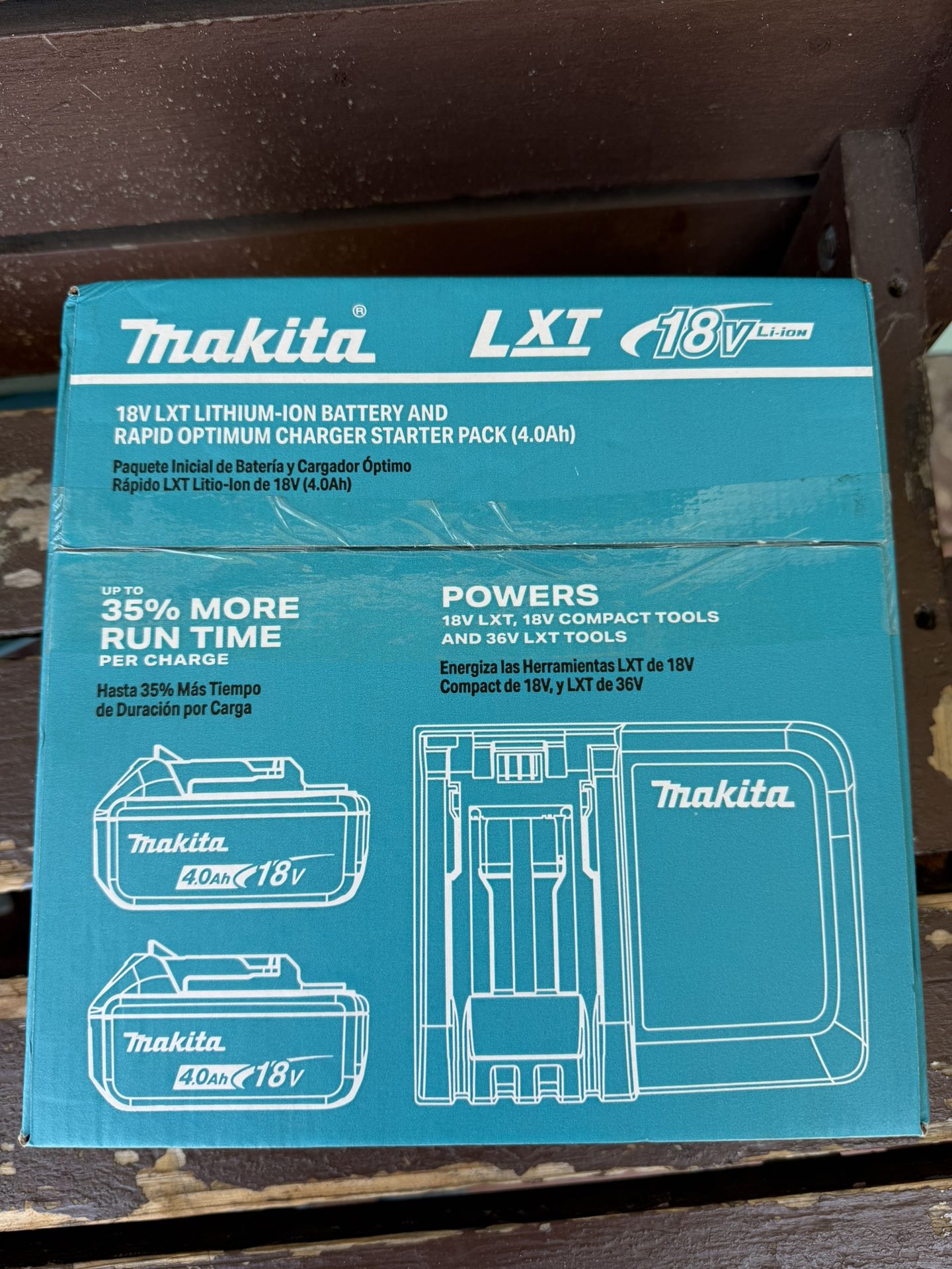 Makita LXT 18V Battery & Fast Charger