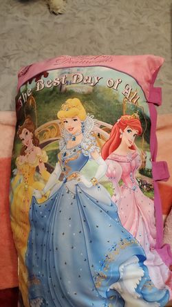 Disney pillow and storybook