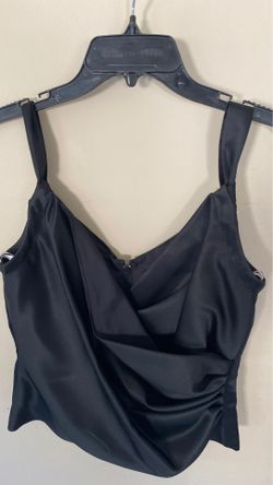 Black Satin Dress size 8