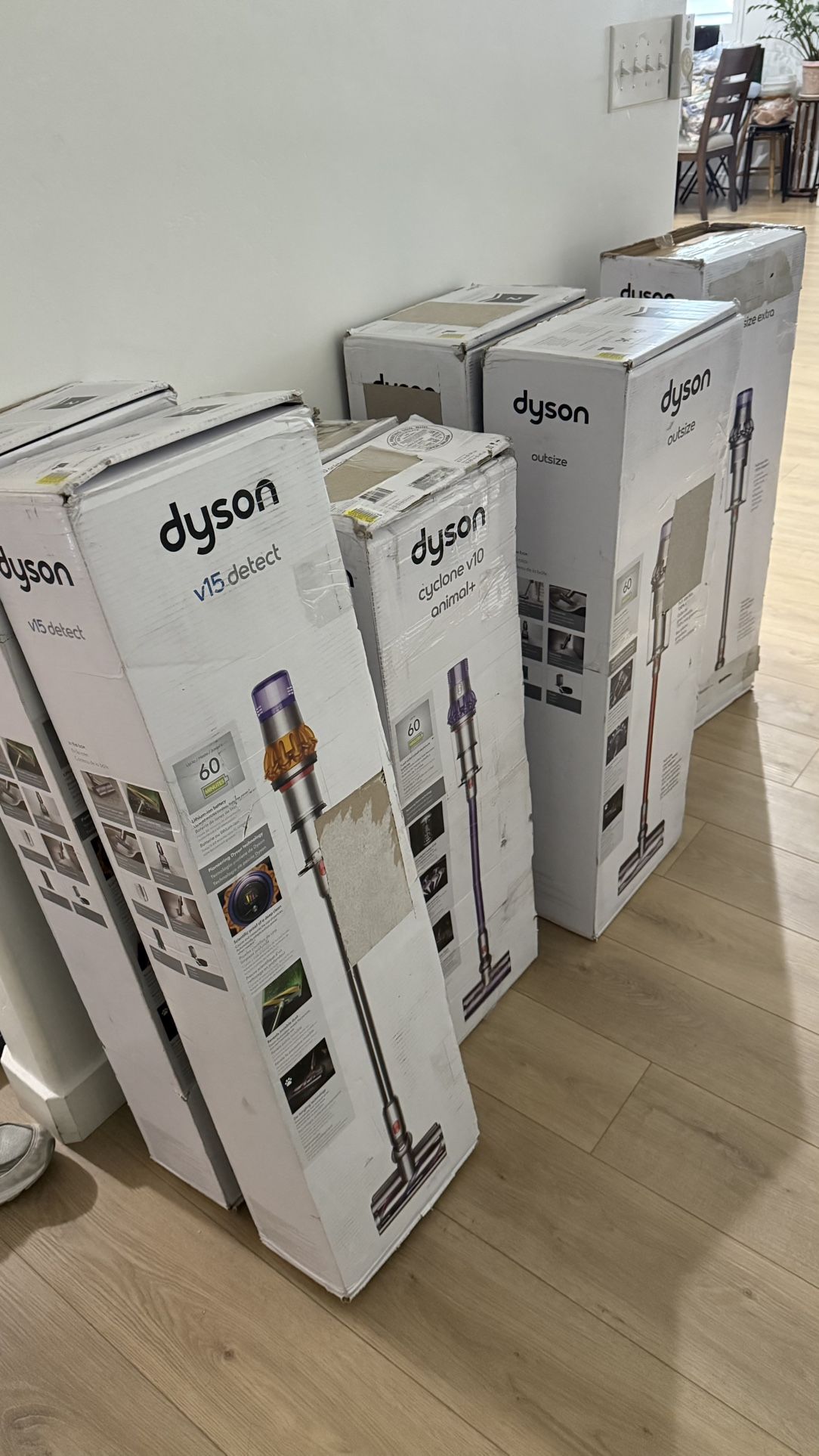Brand New - Dyson Vacuums V15, V11, V10, Outsize