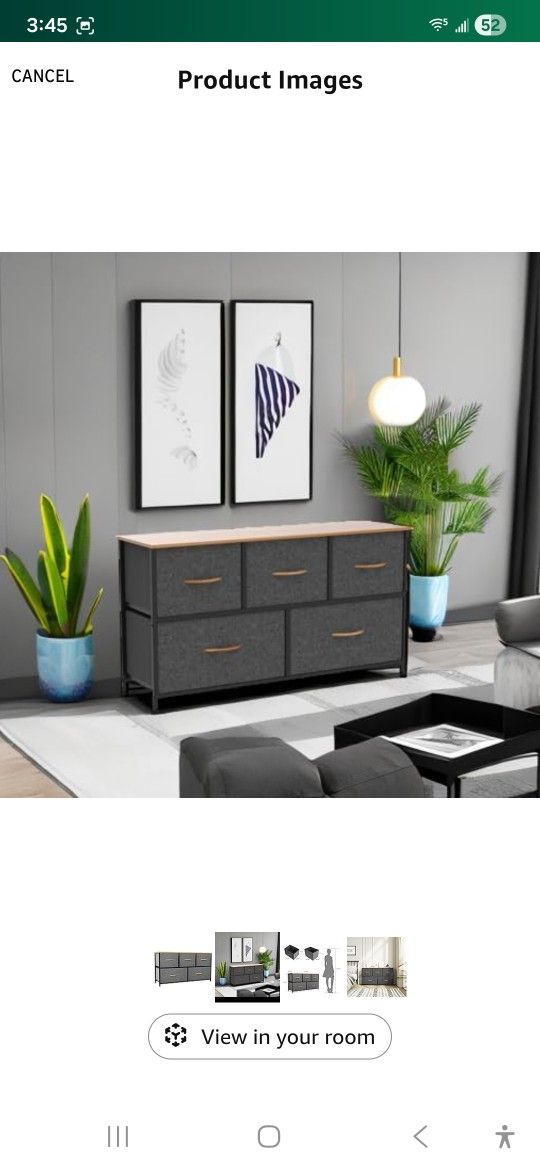 Dresser With 5 Drawers