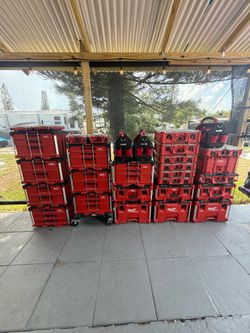 Milwaukee Packout tool boxe sets