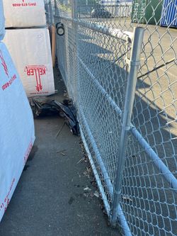 Galvanized Chain Link Gate 5’ x 17’