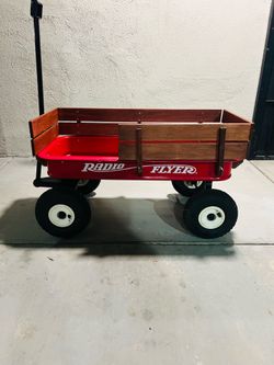 Heavy duty wagon metal y madera