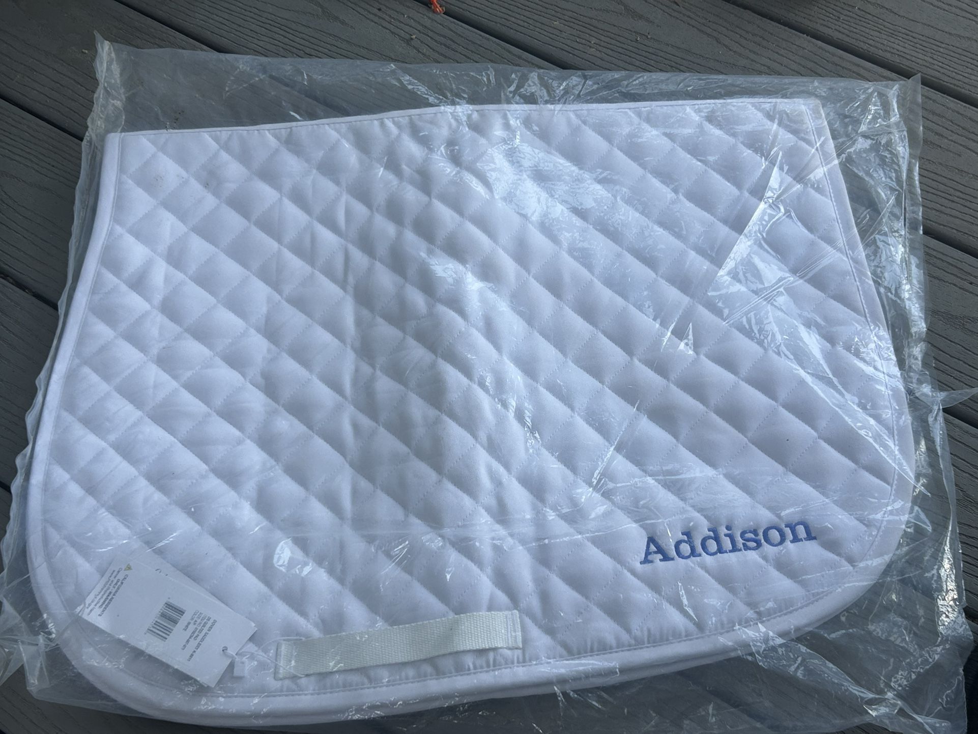Quilted Saddle Pad
