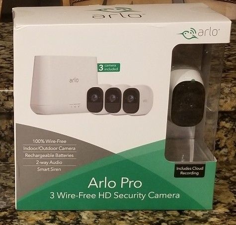 Arlo Pro THREE camera wireless system (NEW IN BOX)