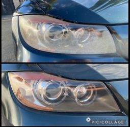 Headlight restore pair kit