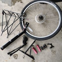 Bike Stuff, Double Kick,Pegs, Front And Back. Offer