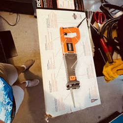 New Rigid Heavy Duty Reciprocating Saw