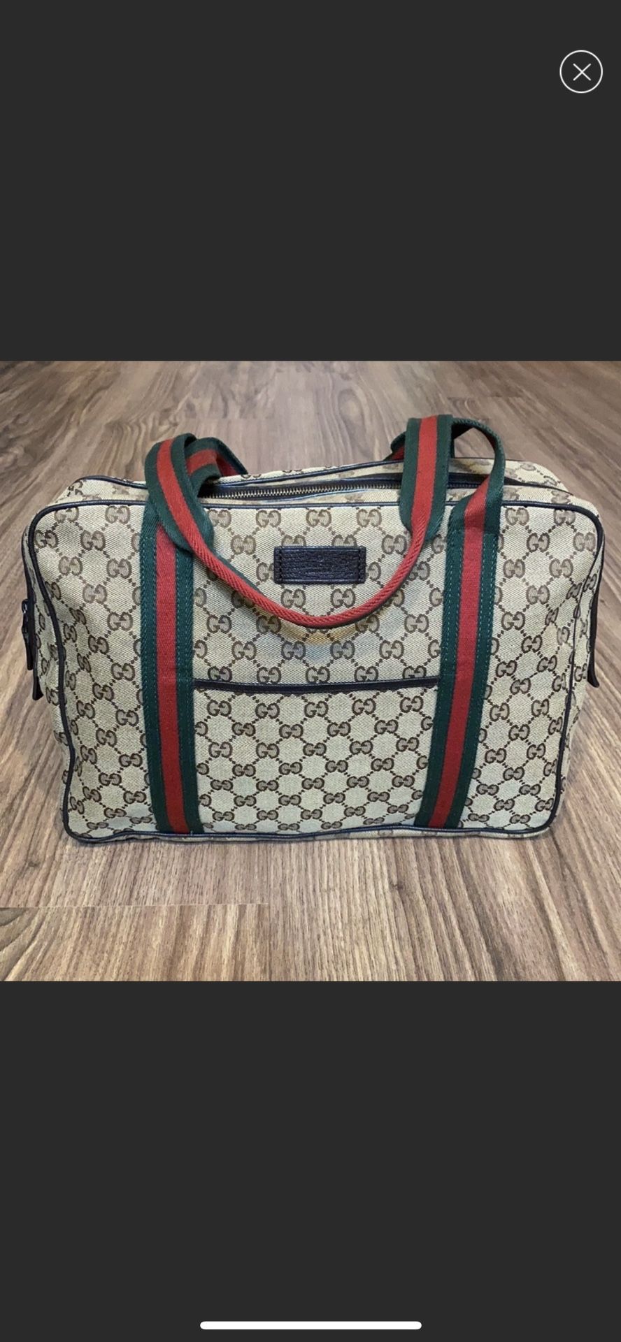 Authentic Gucci Handbag Travel Bag Computer Bag