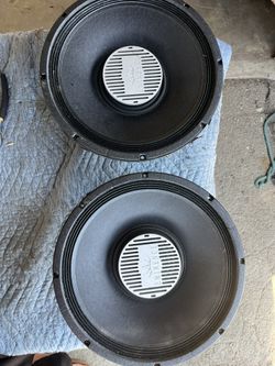 15” Eminence Speakers