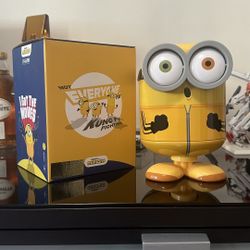 Despicable Me Minions Bob Limited Moon Cake Cookie Jar EMPTY - Collection