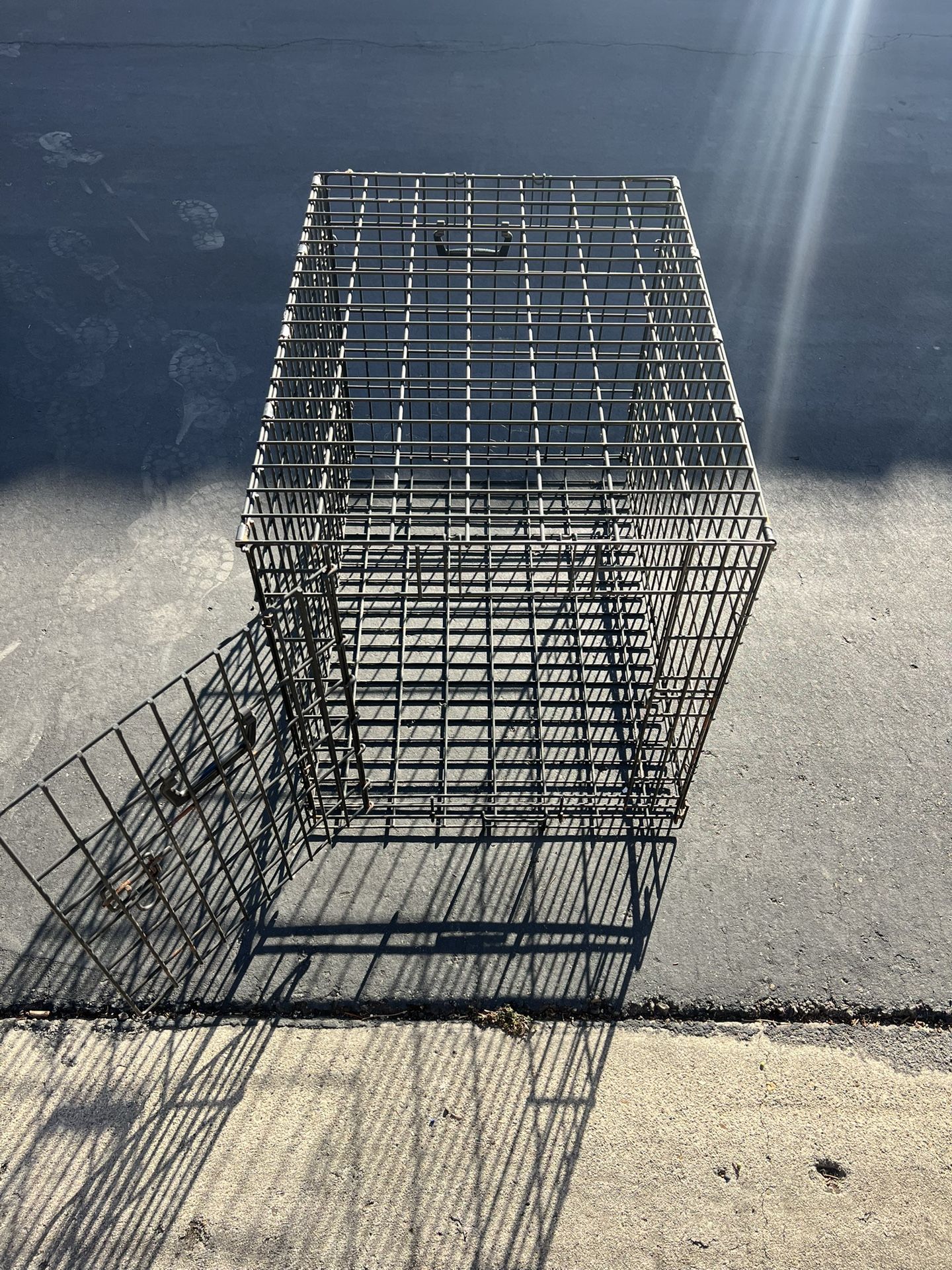 Collapsible Dog/Cat Metal Cage/Crate