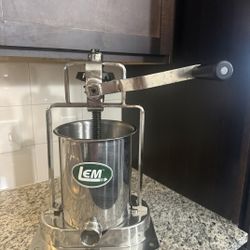 LEM Stainless Steel 15lb. Sausage Stuffer 