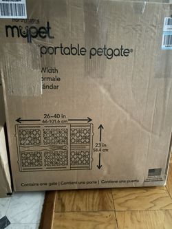 Portable pet gates