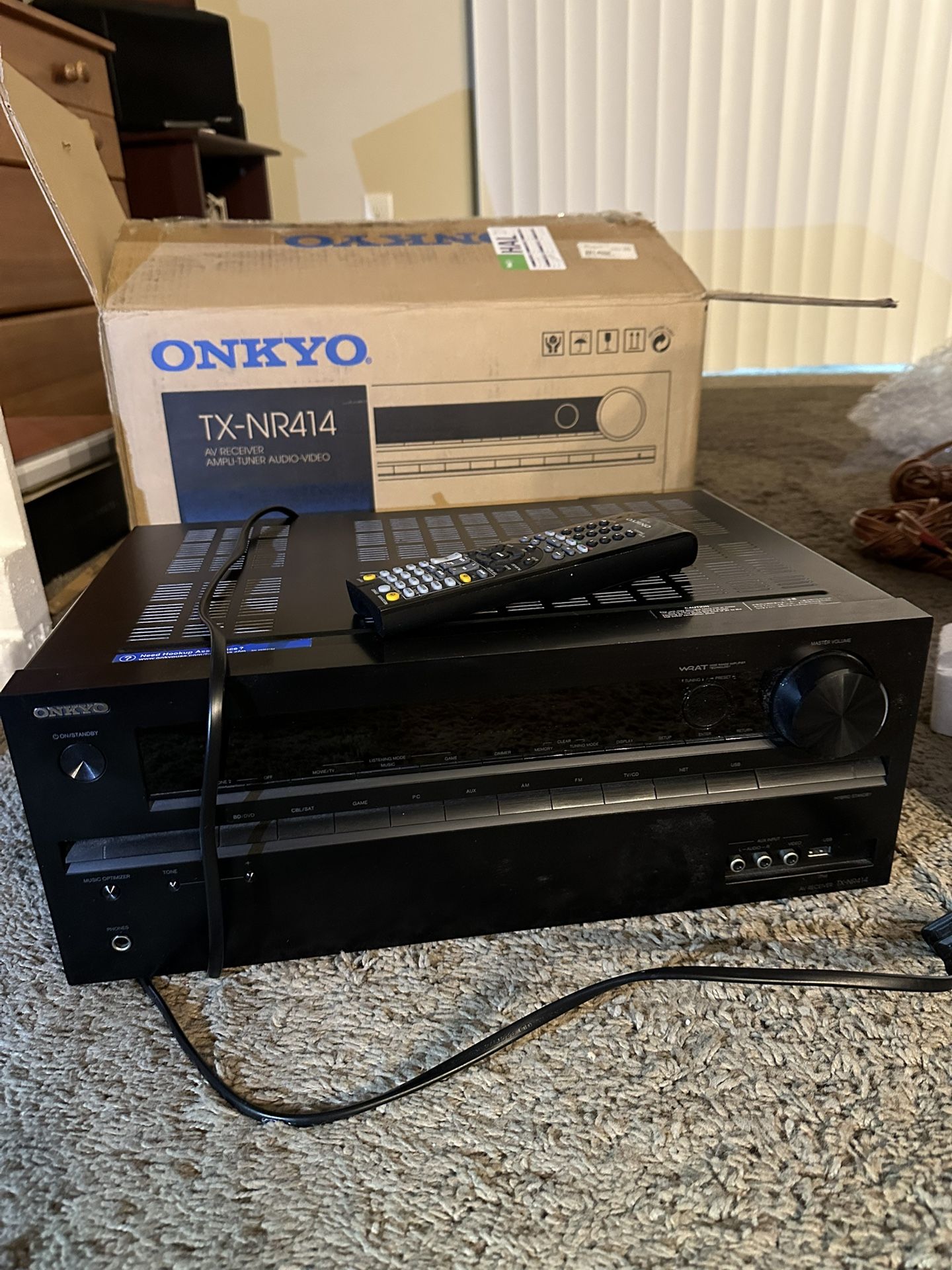Onkyo TX-NR414 AV Receiver