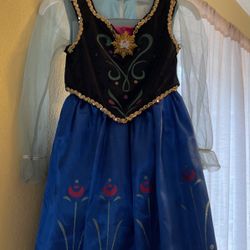 Anna Frozen Costume Size S/m Girls