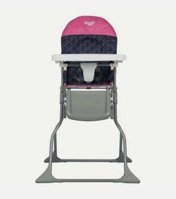 Pink high chair