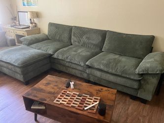 Sage Green Couch - New