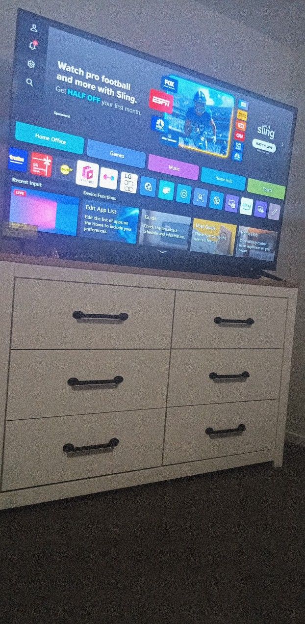 81 Inch TV And Whole Bedroom Set 