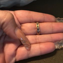 10k Sapphire And Diamond 