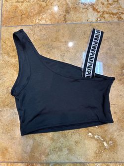 Victoria's Secret PINK One-Shoulder Crop Top