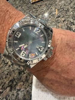Men’s Invicta Watch With Pearl 