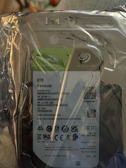 8TB  barracuda internal hard drive Sata 6 Gb/s