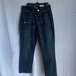 Time and tru high rise woman size 4 crop Jean 