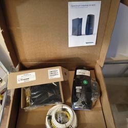 Spectrum Internet Kit – DOCSIS 3.1 Modem + WiFi 6 Router (Brand New Sealed)
