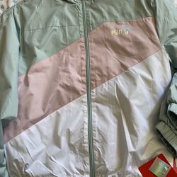 Girl puma windbreakers 