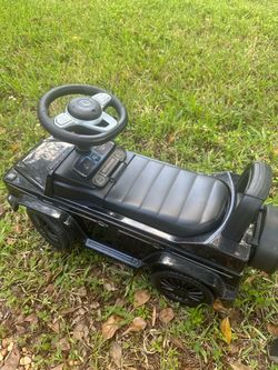 Mercedes-Benz G-Wagon Kids Ride-On Push Car / Foot-to-Floor Toy