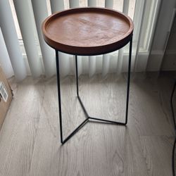 Circular Wood Table