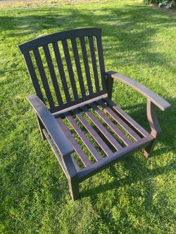 Wooden chairs