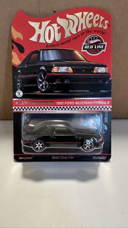 2 Available Hotwheels Red Line Mustang Cobra R