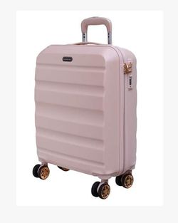 20" expandable spinner wheel luggage suitcase hardcase NIB