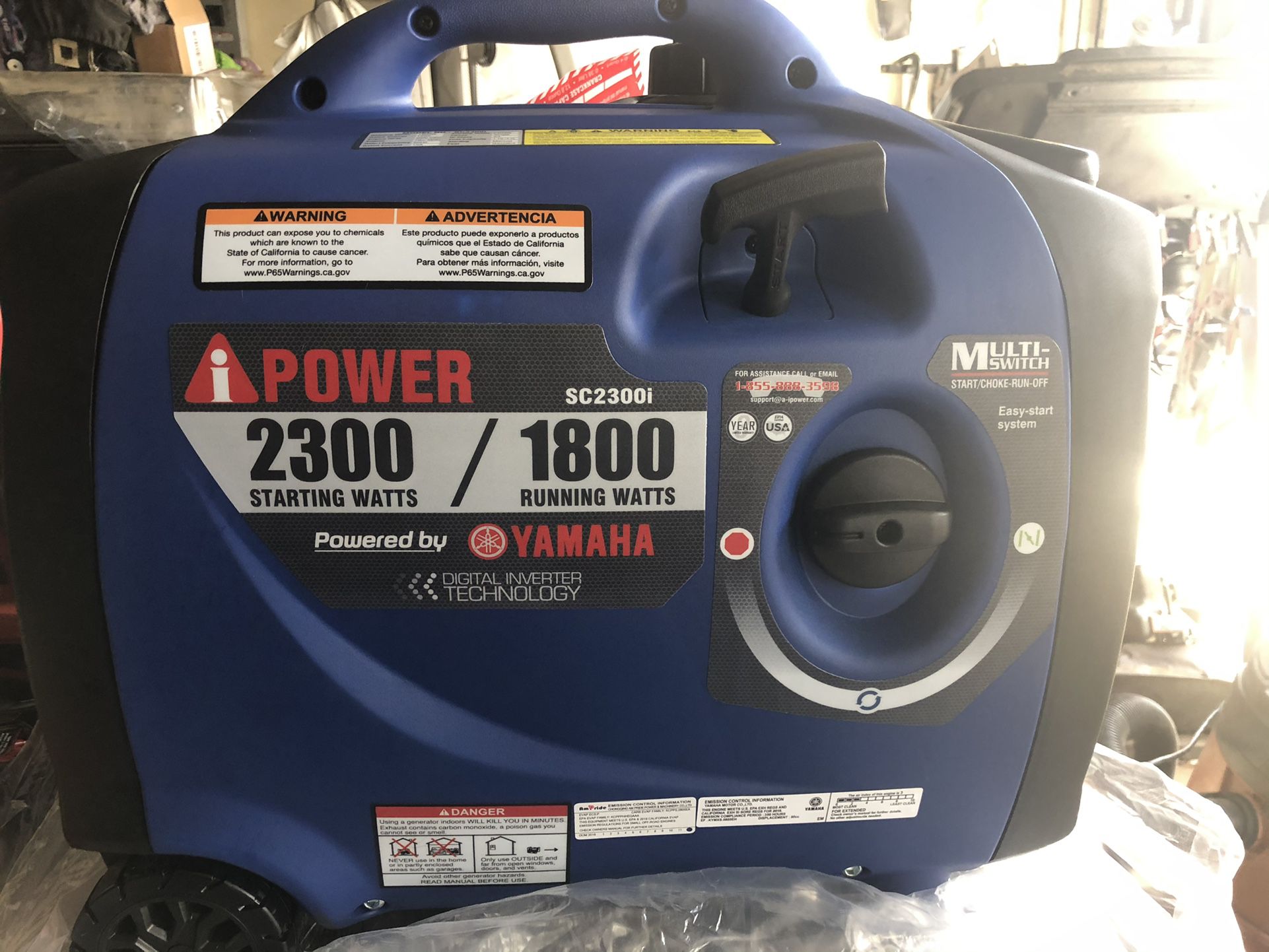 2300 Watts Inverter Generator