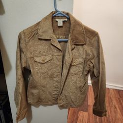 Denim Jacket , Gold, 