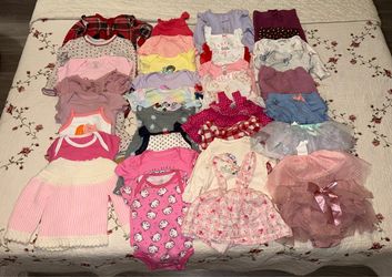 Baby Girl Clothes 3-6 & 6 Months