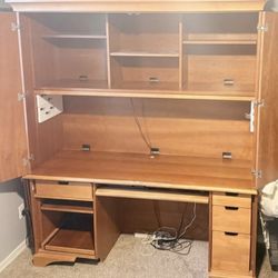 Solid Wood Desk - FREE