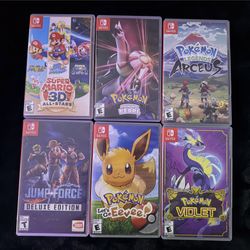 Nintendo Switch Games