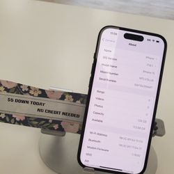 Apple iPhone 15  - Pay $5 DOWN AVAILABLE - NO CREDIT NEEDED
