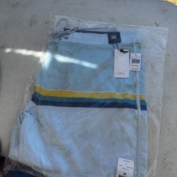 Ripcurl Men’s Swim Trunks Size 34 And 36