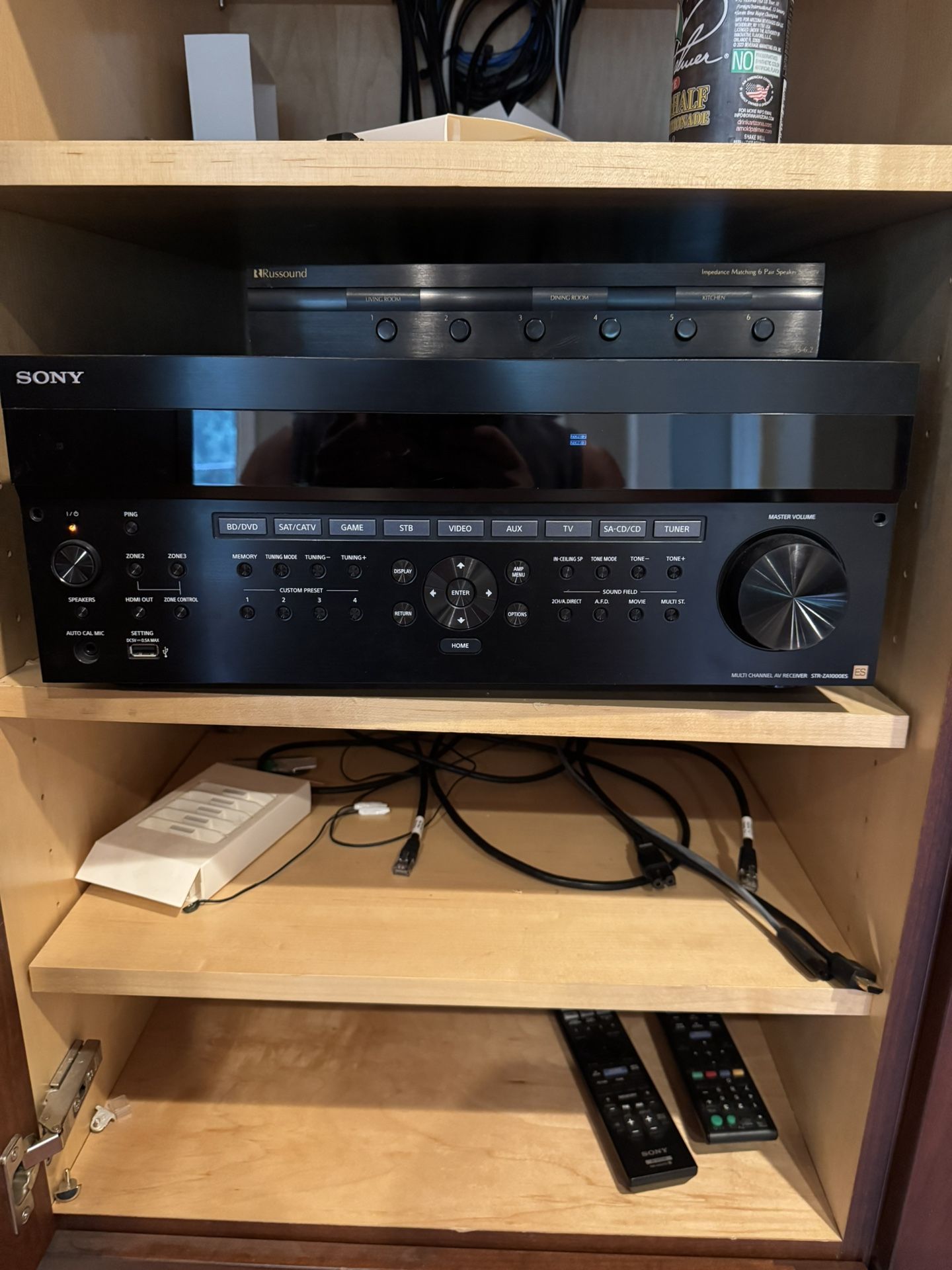 Sony ES STR-AZ3000ES 9.2-channel home theater receiver with Dolby Atmos®, Bluetooth®, Apple AirPlay® 2, and Chromecast built-in