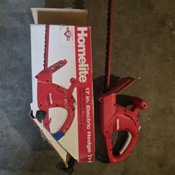 Homelite 17 Inch Hedge Trimmer 