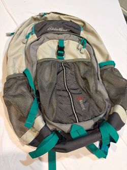 Eddie Bauer Adventurer 30L Trail Backpack Gray & Green