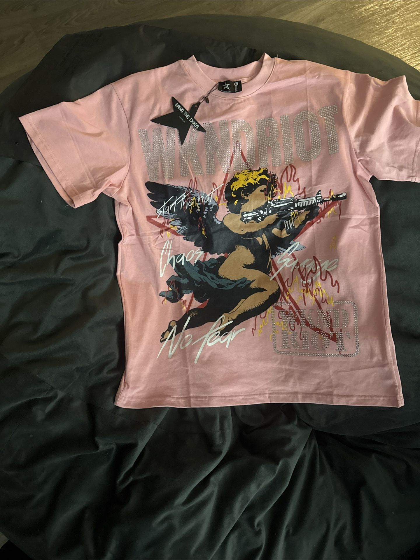 Brand New W/ Tags Wknd Riot Tee Sz Large Unisex