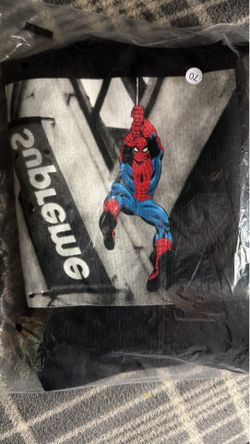 Supreme spider man tee